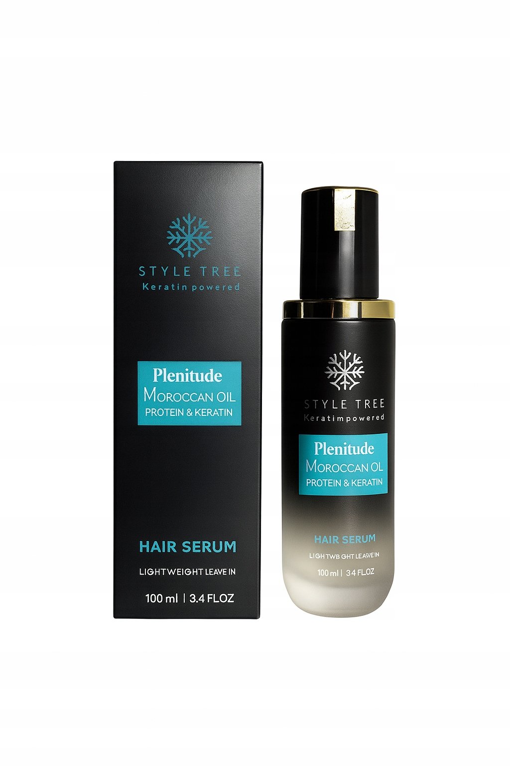 STYLE TREE Hair Serum 100 ml – Moroccan Oil, Keratin, Protein, Glow STYLE TREE Hair Serum 100 ml – Moroccan Oil, Keratin, Protein, Glow